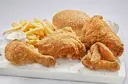 Albaik 4 Piece Chicken Meal - Spicy