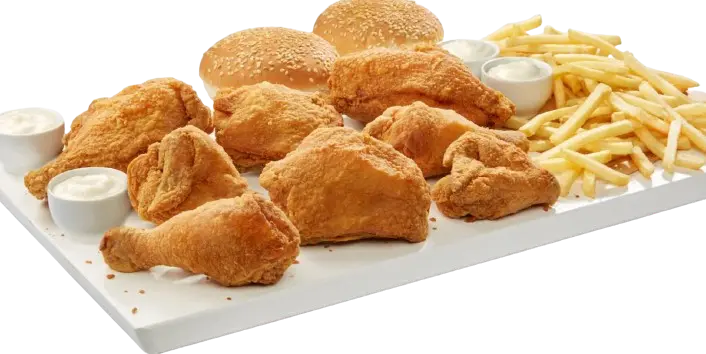 Albaik 8 Piece Chicken Meal – Regular