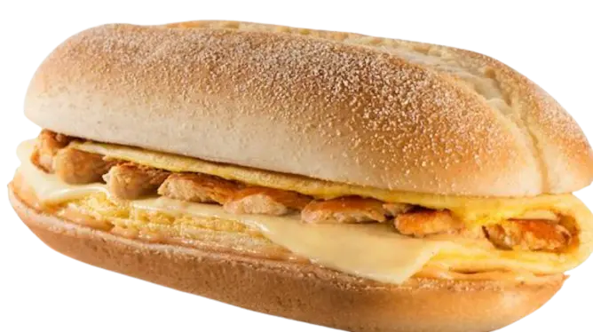 Egg Sandwich With Chicken and Cheese – Regular